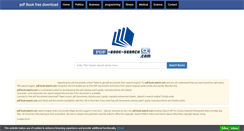 Desktop Screenshot of pdf-book-search.com
