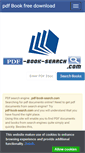 Mobile Screenshot of pdf-book-search.com